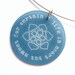 life is short - inspirational necklace - song lyrics - Dave Matthews Band - shrinky dink jewelry - quote - mandala