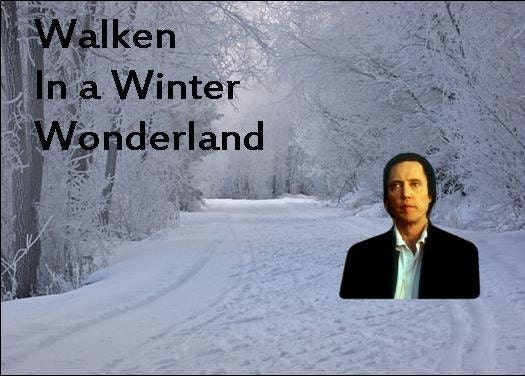 Walken In A Winter Wonderland - Magnet