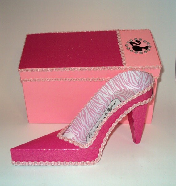 Large Paper Shoe Art Barbie Paper Shoe Sculpture