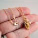 Fall Pinecone Necklace Bridesmaid Wedding Genuine Garnet Taupe Freshwater Pearl Pine Cone Gold Autumn Gold Jewelry Complimentary Shipping