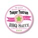 Custom BBQ Sauce Stickers for Baby or Bridal Shower Canning Jar Favors