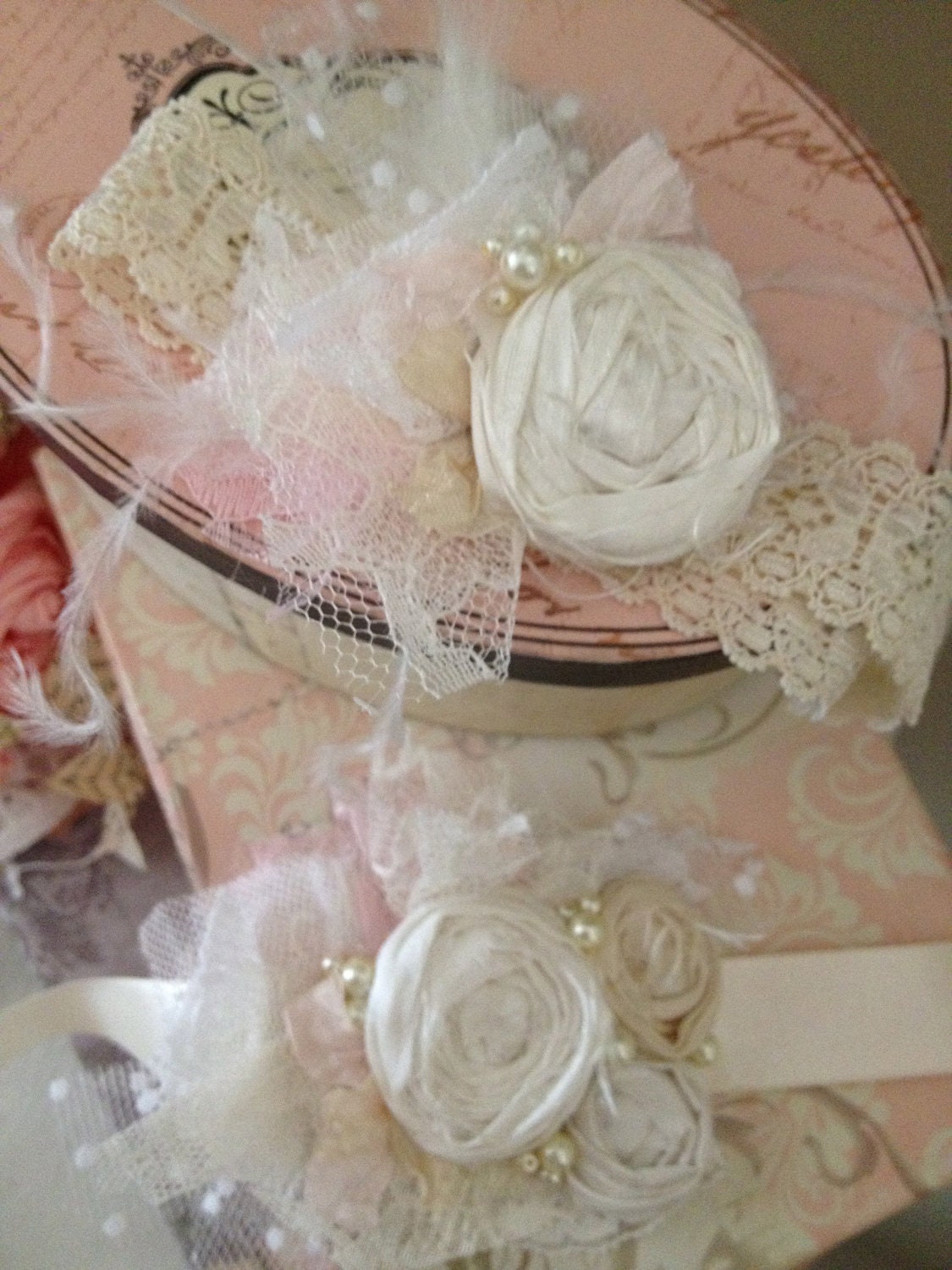 Rock A Bye Baby Vintage Inspired Headband