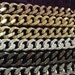 Sparks, Chunky Gold Chain Necklace with Large Swarovski Crystal