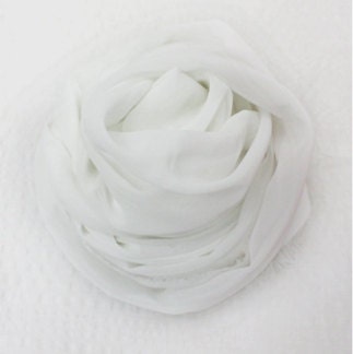 wide solid chiffon 1yard (58 x 36 inches) 48951-9 white