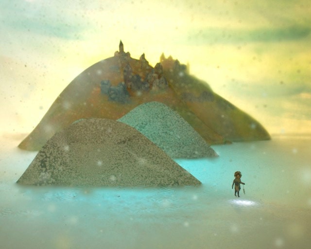 She found what she needed where she made herself a home  - LARGE
