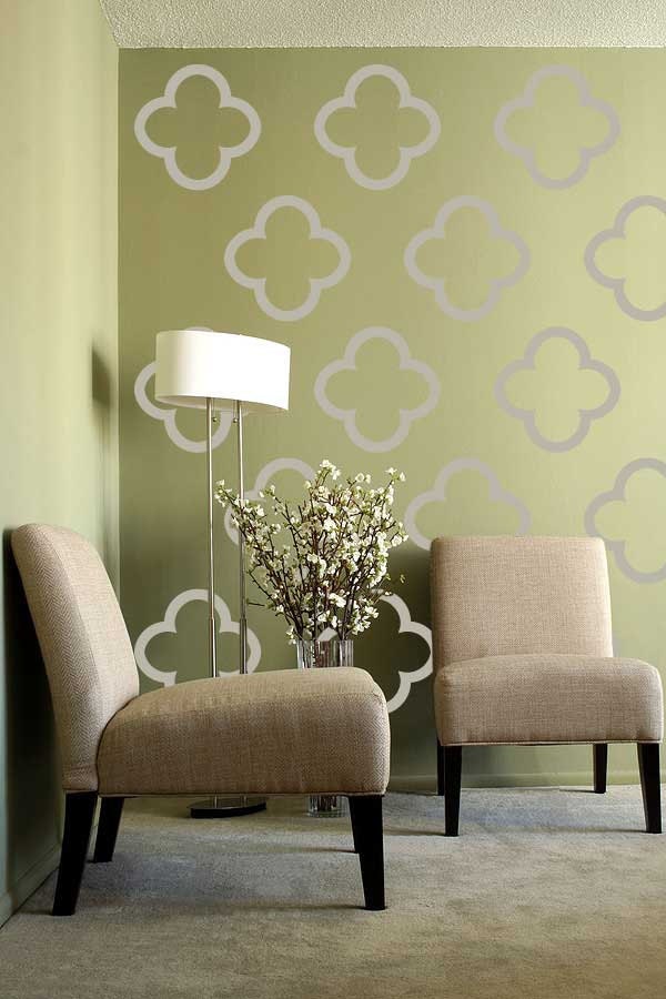 Moroccon Morif Pattern - Vinyl Wall Decal  - large wall stickers set of 36