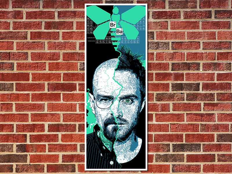 I Am Awake - Breaking Bad Inspired 3-Color Limited Edition Screenprint A/P EDITIONS AVAILABLE