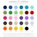 Opaque Alphabet ABC Wall Art - 8x10 Baby Children Nursery Wall Print Poster