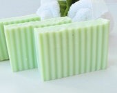 BAMBOO & WHITE GRAPEFRUIT Natural Soap - large 5 oz soap, handmade, glycerin, vegan, scented, gift