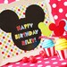Mickey Mouse Invitation, Thank You Note, Address Labels and Envelope Seals- Printable Birthday Party - Amanda's Parties TO GO