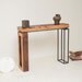 Reclaimed Wood and Steel 'Big Sur' Table