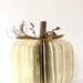 Set of 3 vintage book PUMPKINS/ /// Small Medium and Large HALLOWEEN