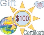 Gift Certificate One Hundred Dollars