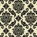 Joel Dewberry - AVIARY 2 - Damask in Cavern JD43 - Free Spirit Fabric - 1 Yard