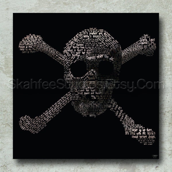 The Goonies Movie Art Print - Print Only