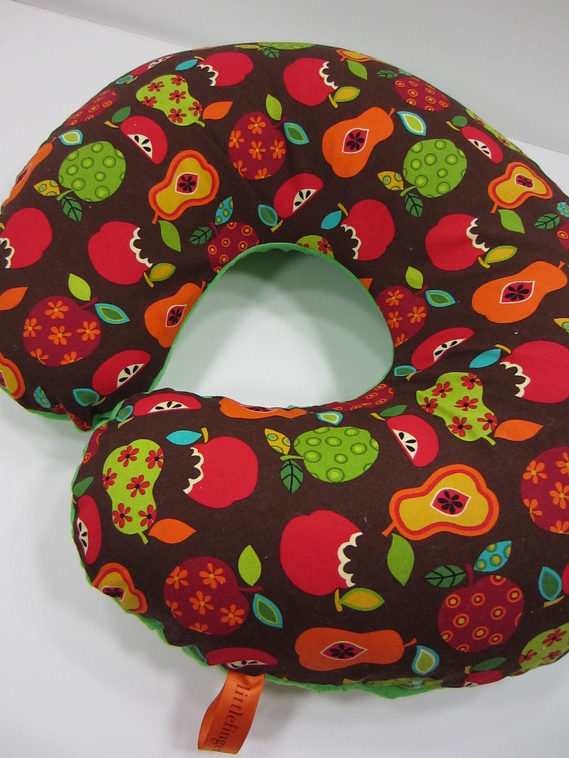 Boppy Cover, DESIGN YOUR OWN, Made To Order - cotton and minky slipcover