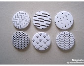 Set of 6 magnets HATCHING ONE