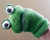 Cotton puppet - Frog - petitacosa