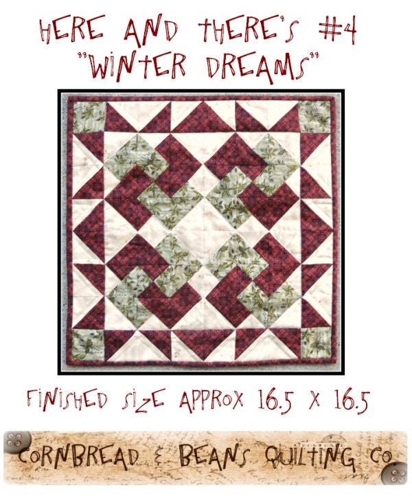 Winter Dreams PDF quilt pattern