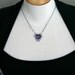 Purple Heart Necklace
