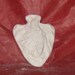 Do It Yourself - Ceramic Wolf Arrowhead. Bisque. Ready to paint affordable crafting fun.