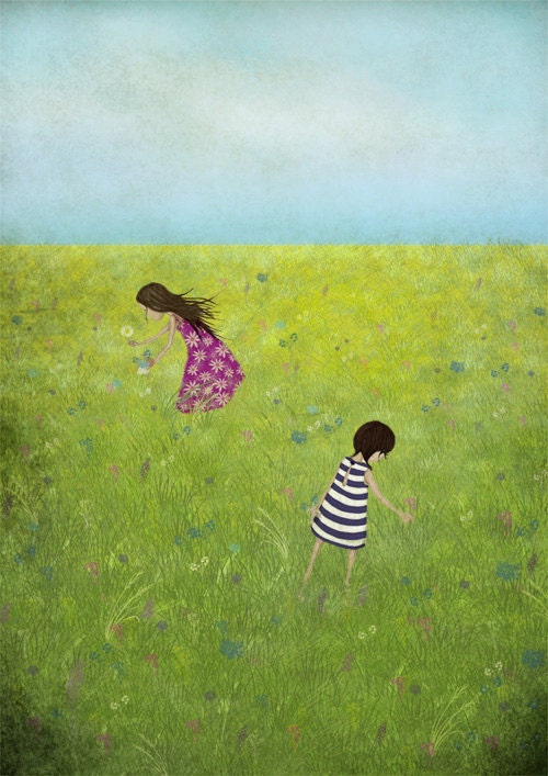 Field of summer - Largest size (A3, 11.7" x 16.5")