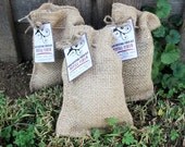 Bird Nesting Fiber Kit REFILL - Burlap Bag Filled with Llama or Alpaca Fiber