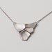 Parched Earth Pendant - Sterling Silver Pendant, Sterling Silver Necklace