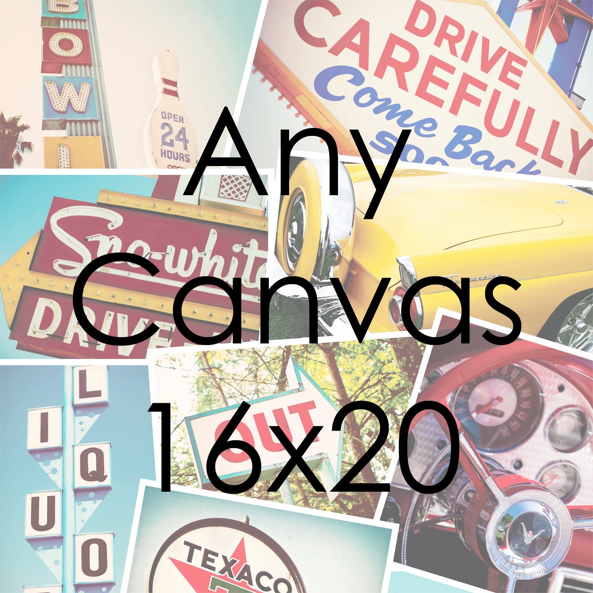 Choose Your Own Canvas Gallery Wrap - 16x20 - Personalized Home Decor - Ready to Hang - Fine Art Photography on Canvas
