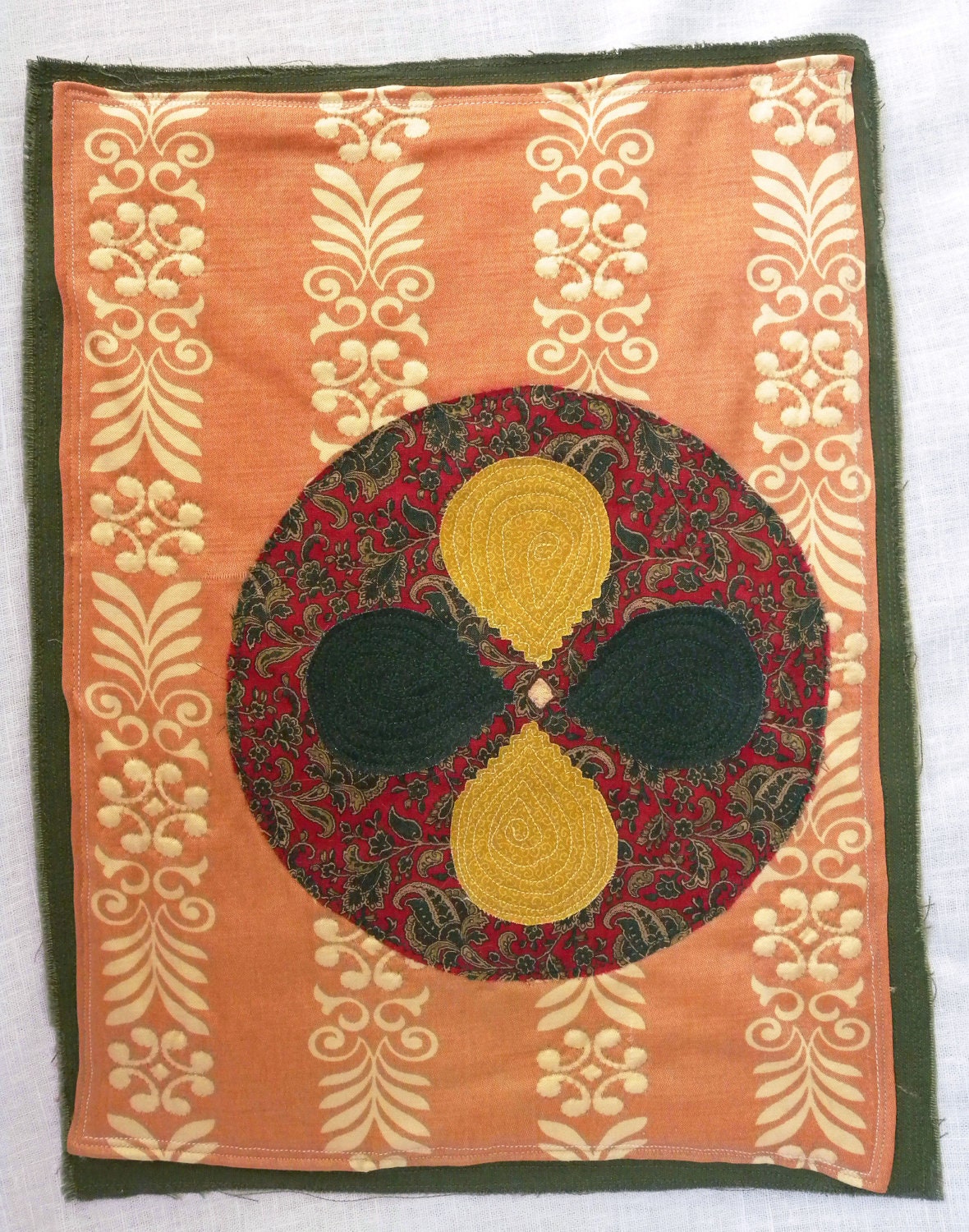 Art Quilt - Untitled Mandala - Miniature