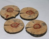 coasters made from manitoba maple