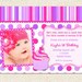 Cupcake Birthday Invitations