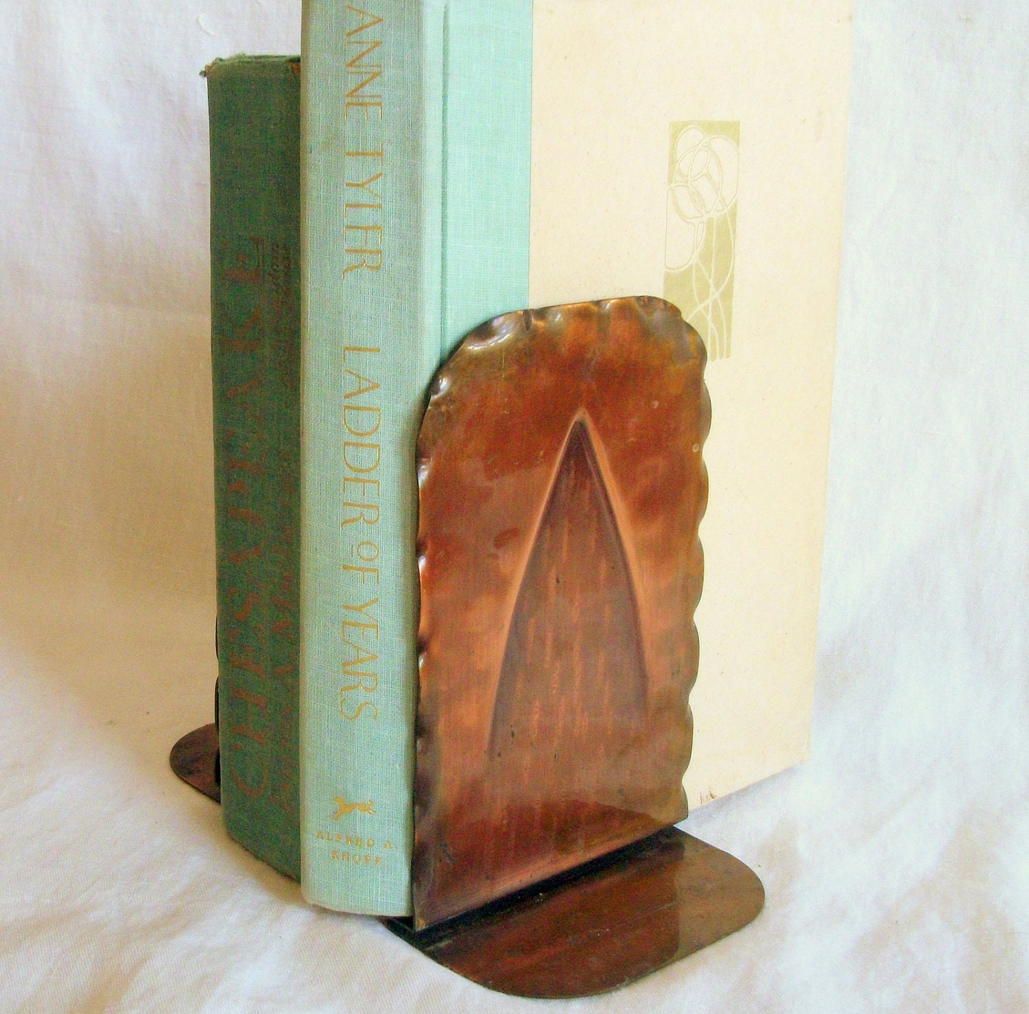 Vintage Copper Bookends
