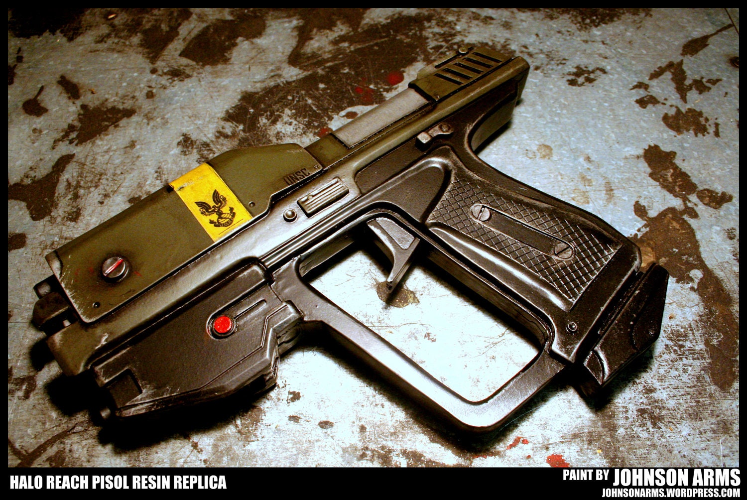 HALO Reach style M6G Resin Replica - Painting by Johnson Arms Props