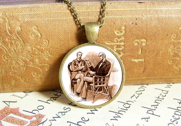 Holmes & Watson - Vintage Necklace