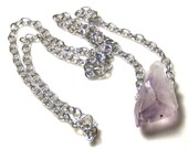Amethyst Natural Point Necklace