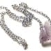 Amethyst Natural Point Necklace
