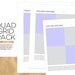 Quad Grid Pack / Layered PSD Templates