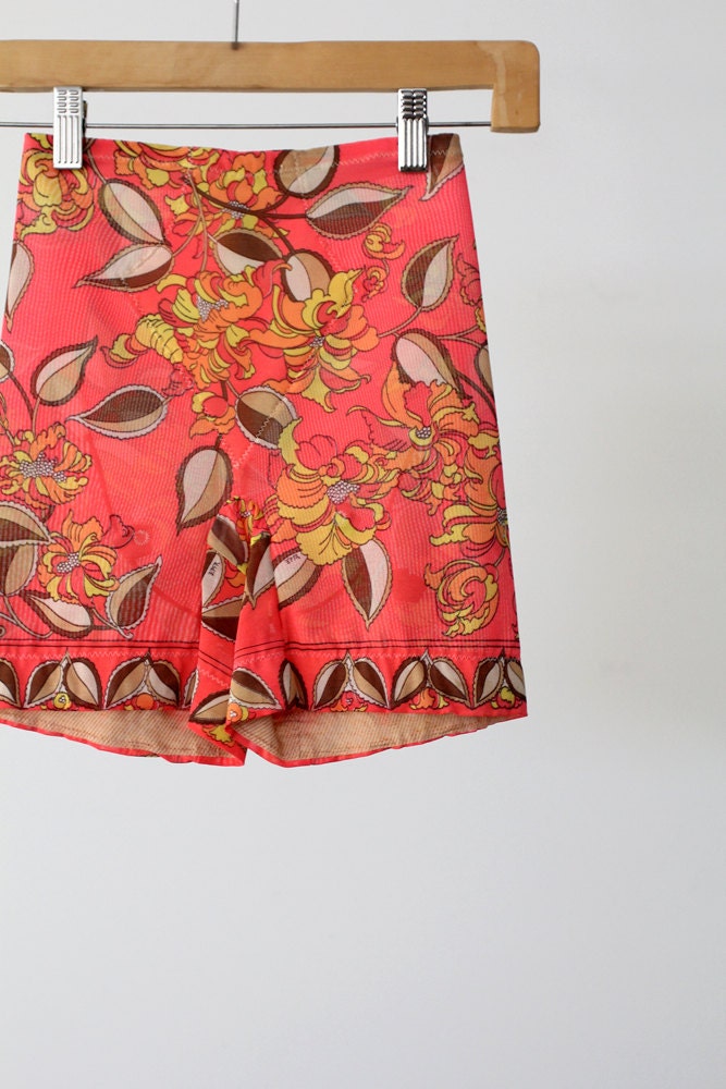 1960s Pucci Shorts / Vintage Pucci Form Fit Rogers Girdle