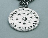 Dothraki Necklace - Hand Stamped Sterling Silver - shekh ma shieraki anni - Game of Thrones