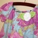Size 7 lavender floral peasant dress