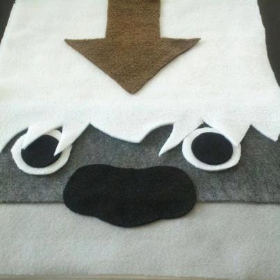 Custom throw pillow, Castiel, Appa, Totoro,
