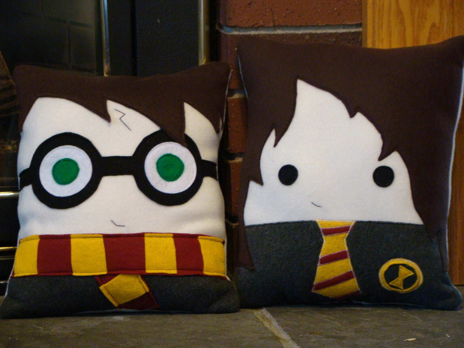 Harry Potter pillow, plush, decoration inspired by Harry Potter