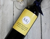 Printable Wine Label - Kylie Collection