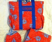 Diaper Bag: Sailboats