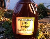 Pure Raw Ohio Tulip Poplar Honey -32 ounce jar