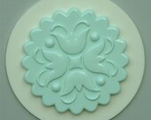 Food Grade Mold (M94) - Decorative Cupcake Topper Style no. 7 - Flexible Cupcake Decorating Mold - Reusable - The Art of Cake Dressing