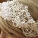 The "Anne" bridal headband