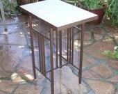 Hand Made Bistro Table Ready to Tile  -  Patio or Terrace Size