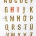 Sign Language Alphabet Hi 12.5x19 Three Color Screenprint